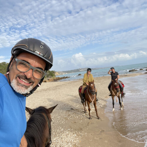 Horseback Riding Experience at Monte Rotondo Beach and Luma