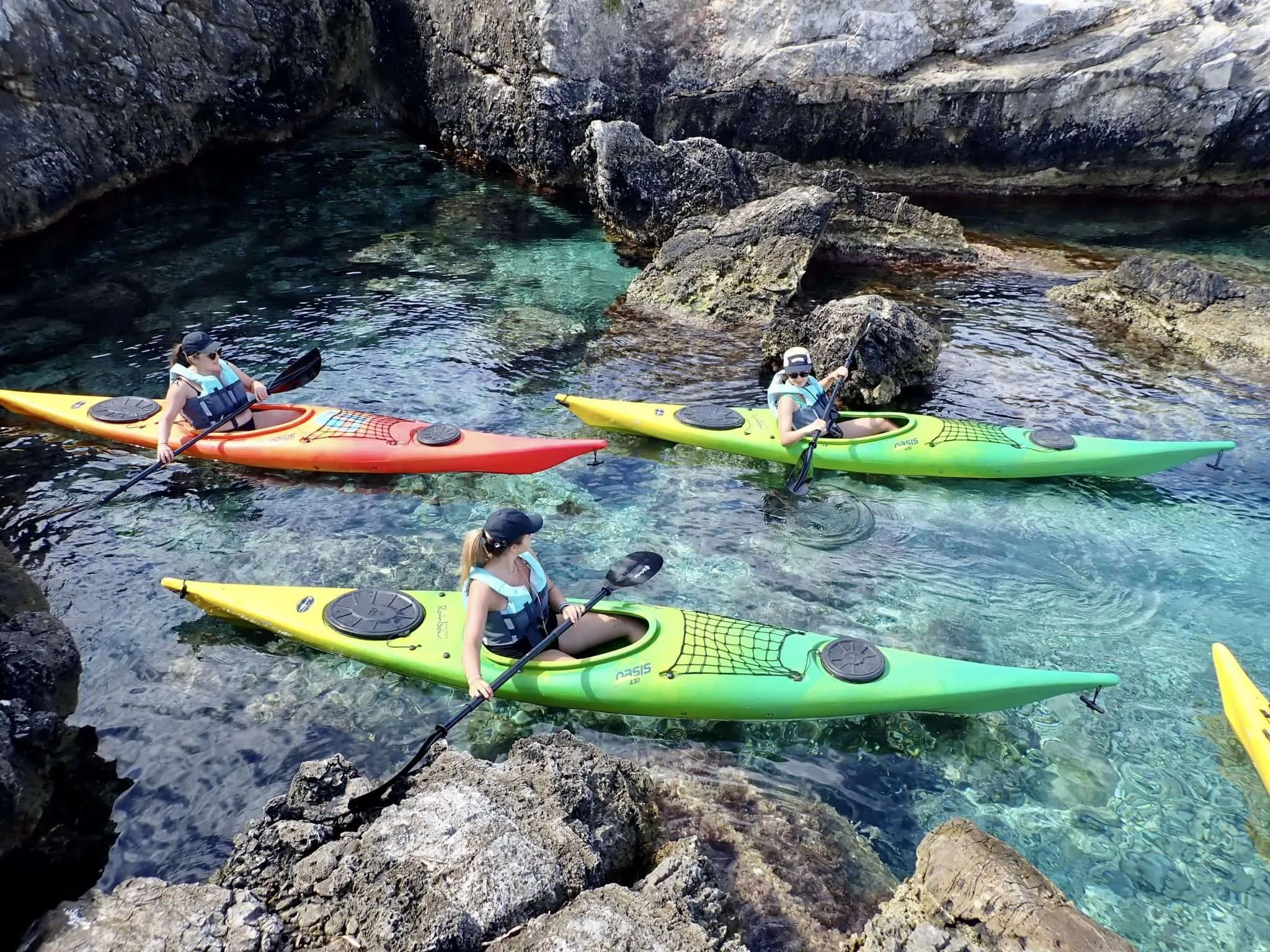 Half-Day Kayak Excursion in Favignana