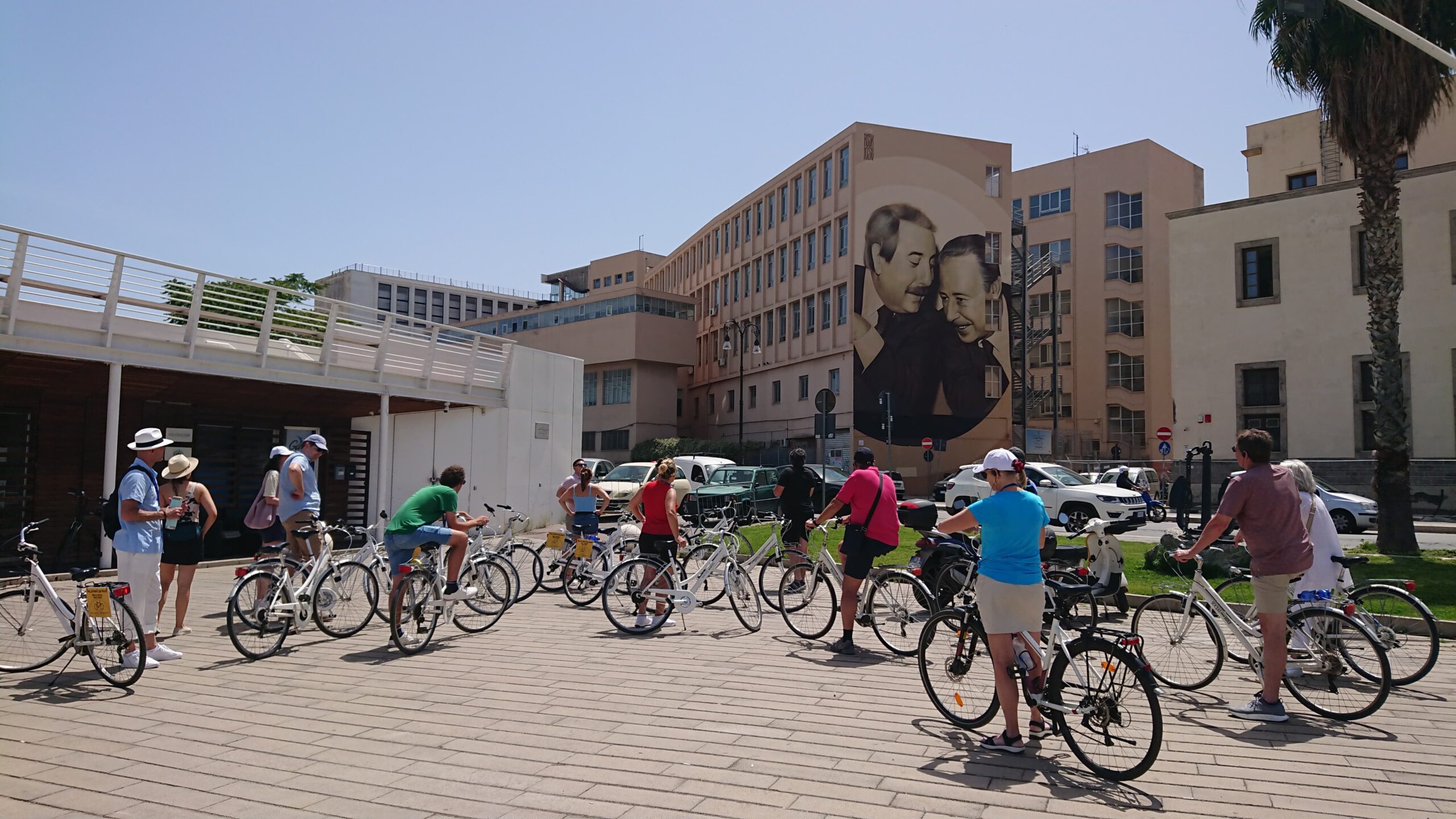 Palermo Uncovered Bike Tour with Wine Tasting
