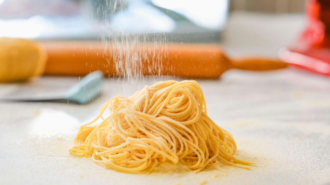 Pasta fresca fatta a mano a Mondello