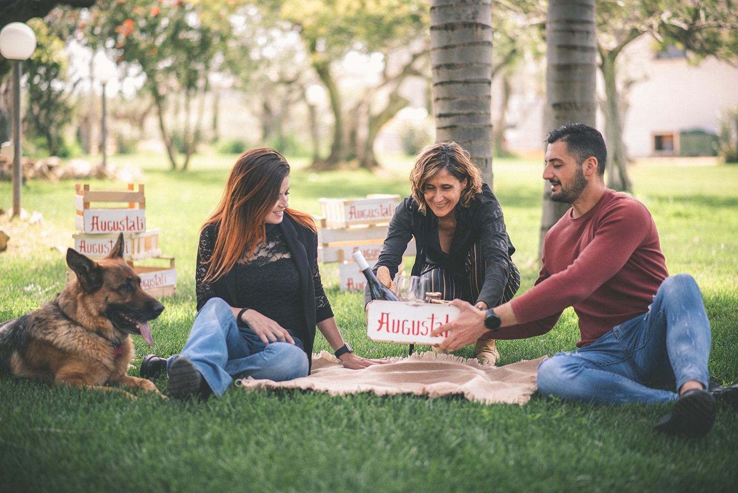 Picnic sul Prato con Degustazione di Vini e Specialità Siciliane