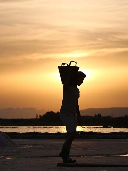 Tour of the Salt pans at Sunrise